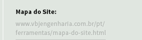 Link para o mapa do site.